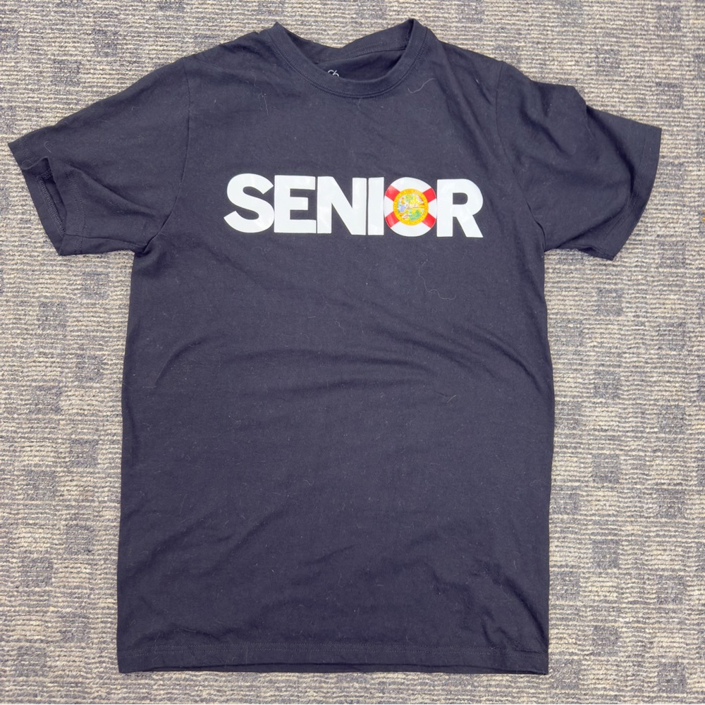 Florida flag/Black Senior‎ Tee